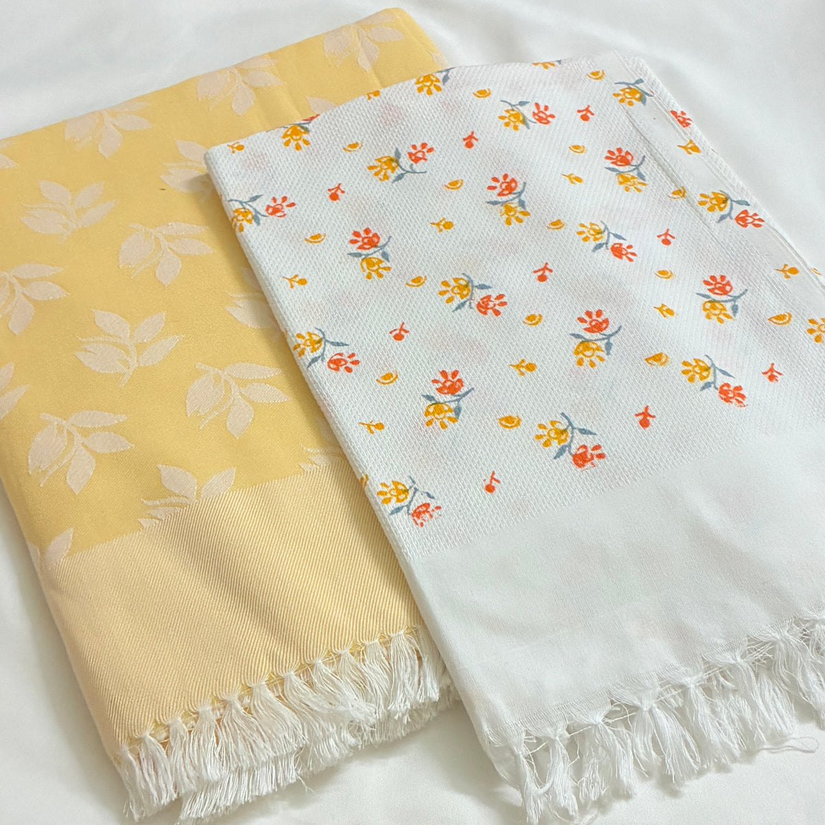 Cotton Single Blanket with Free Towel