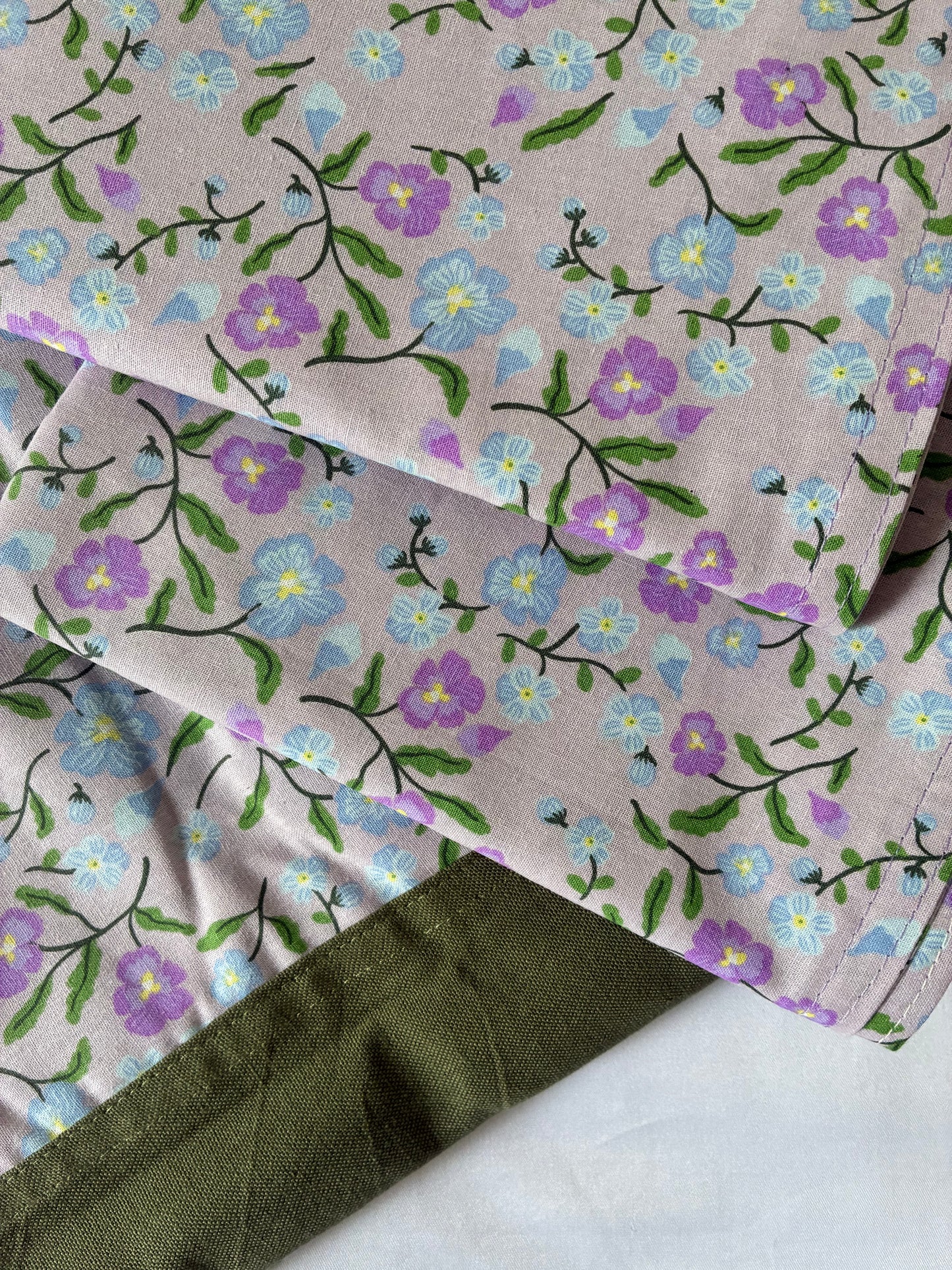 Floral Queen Size bedspread 90x100 inches
