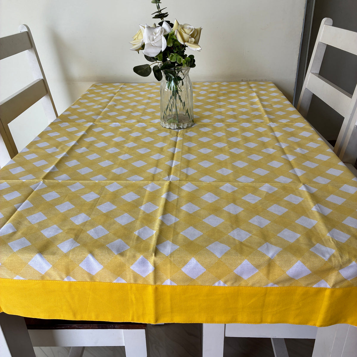 Yellow 4 Seater Table Covers