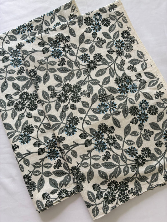 Floral Cotton Pillow Covers