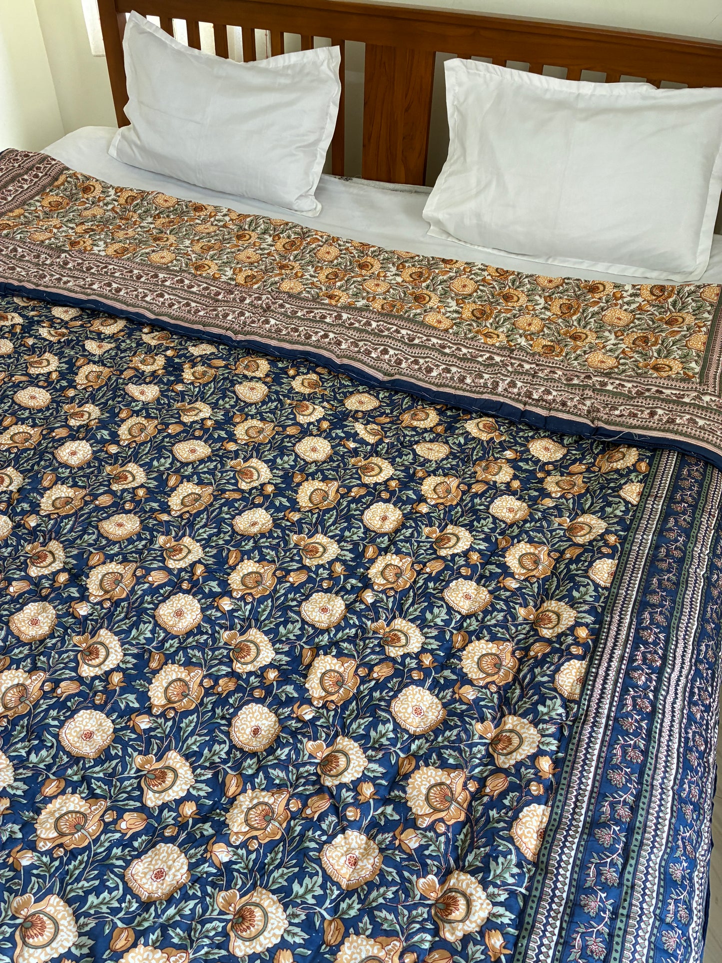 Reversible Cotton Double Quilts