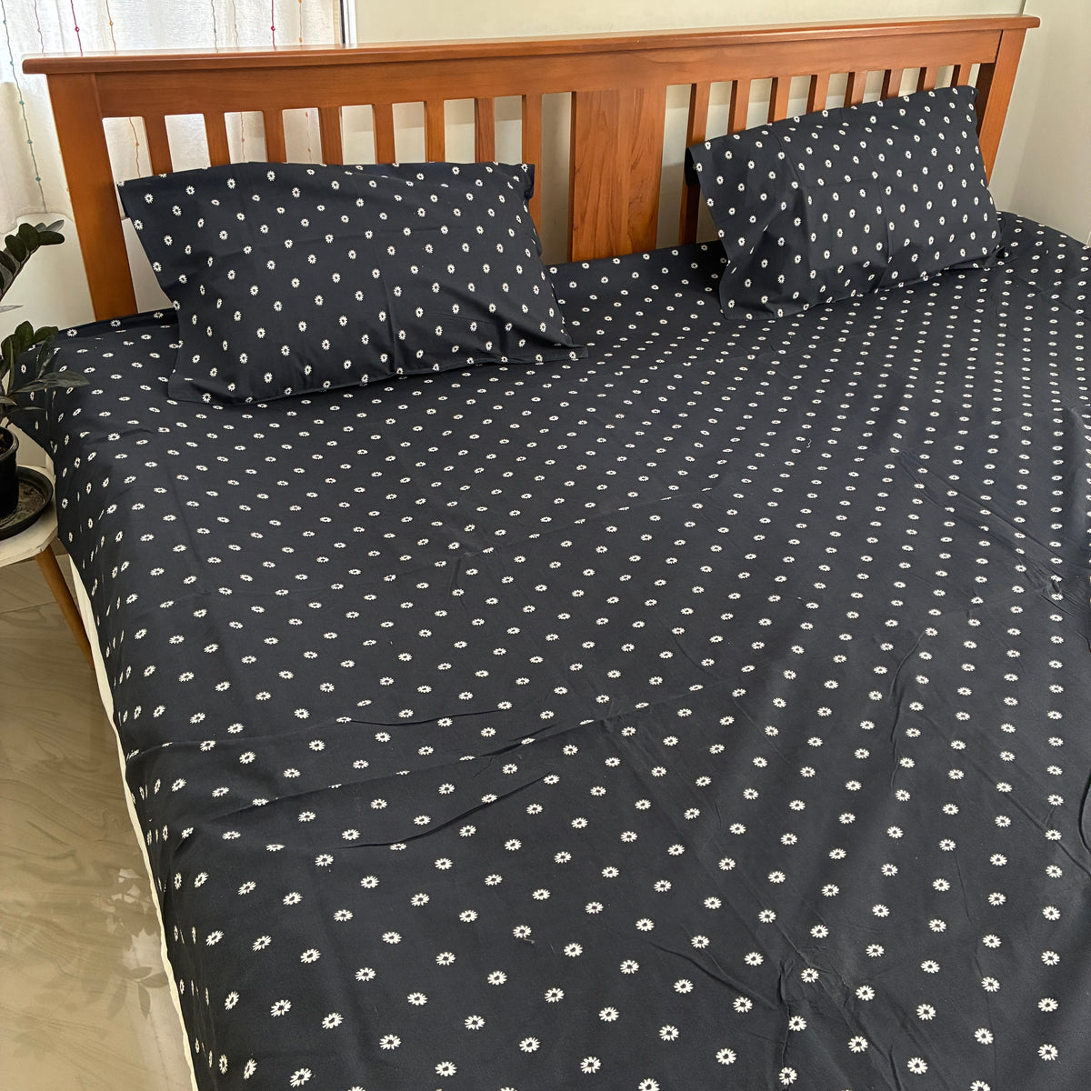 King Size Cotton Bedspread 100x110 inches