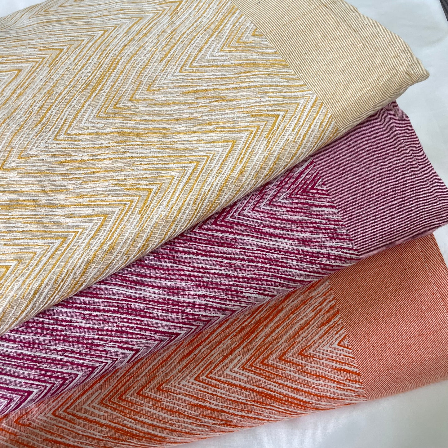 Dual Tone Cotton Blanket / Throw