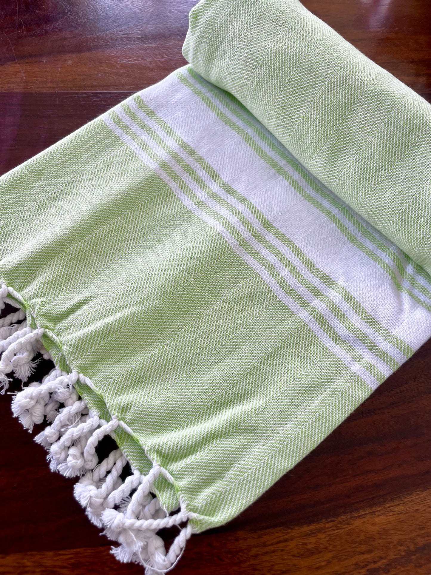 Pastel Towels With Tassels(price for 1 pc)