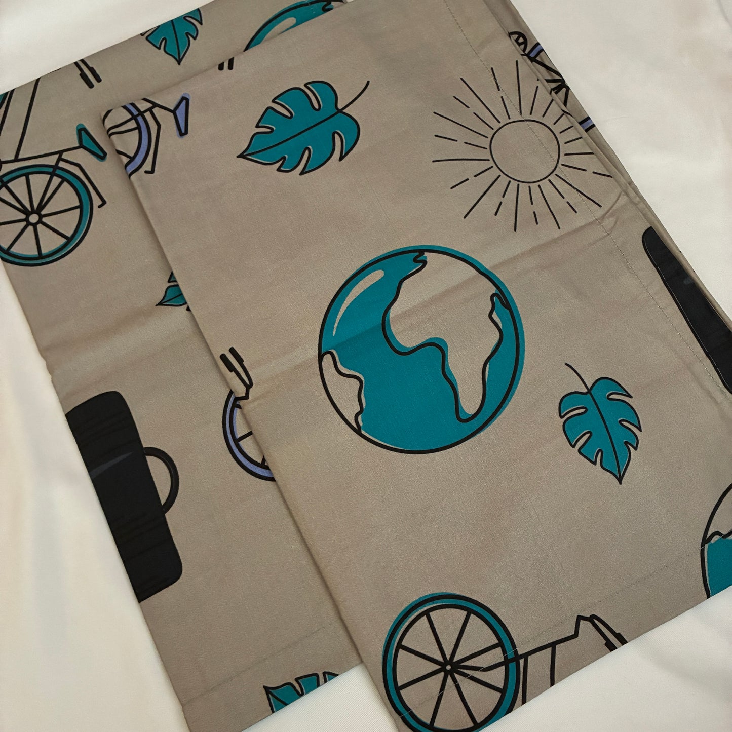 Science Print 300TC Premium Cotton Pillow Covers