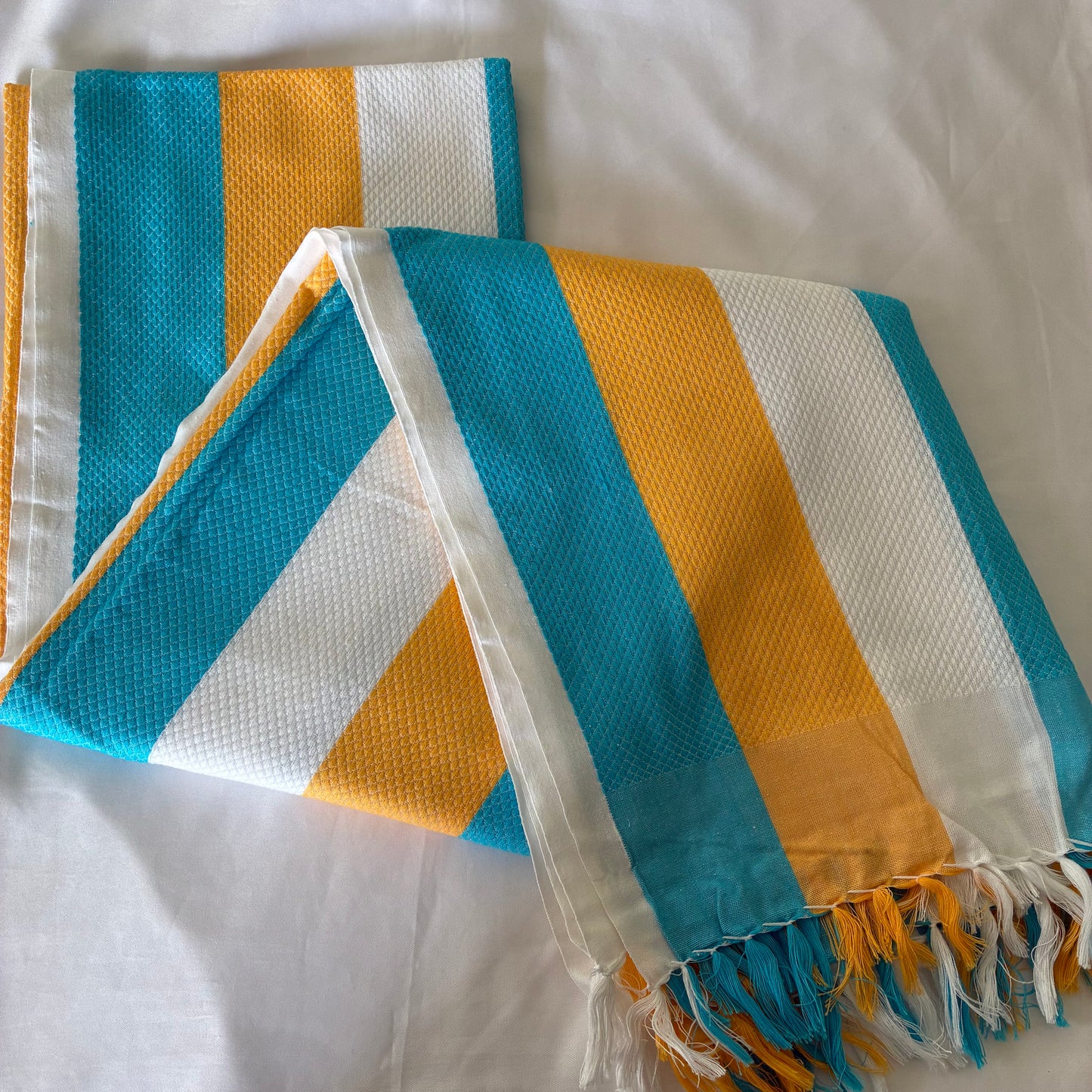 Stripes Extra Long Cotton Bath Towel