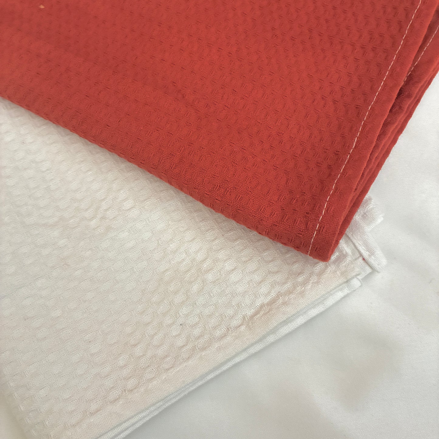 Rust Orange Ombre Premium Cotton Bath Towels