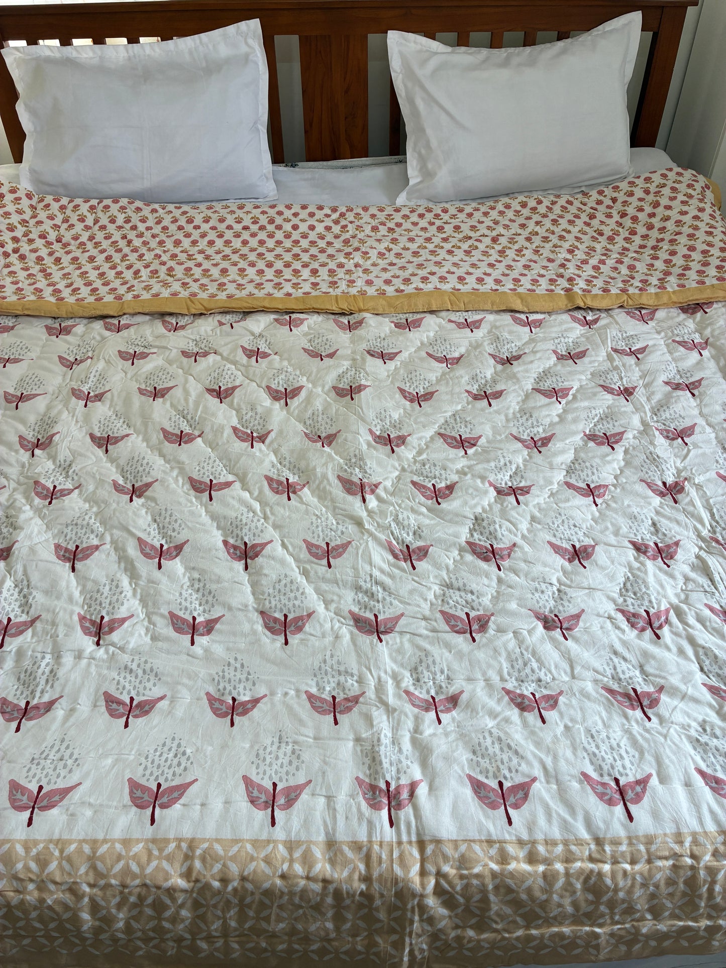 Reversible Cotton Double Quilts
