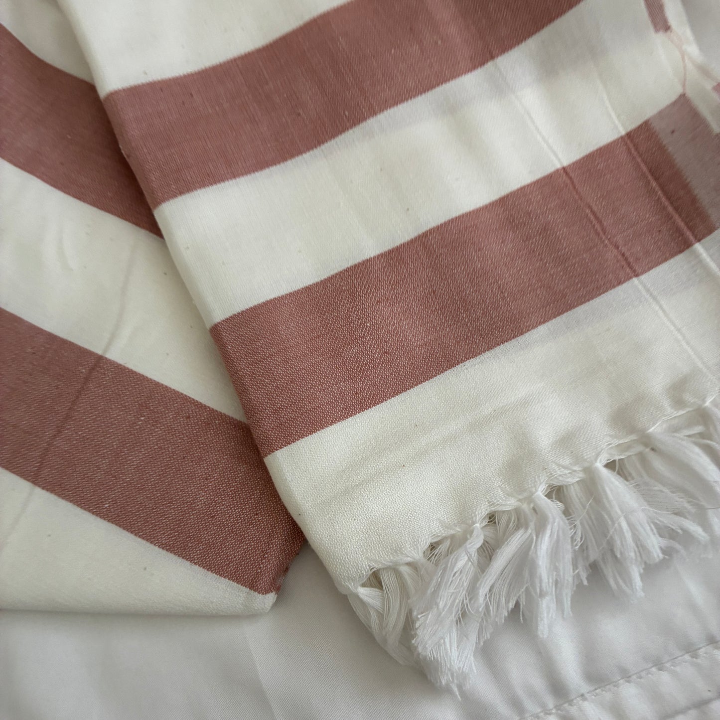 Teak Brown Extra Long Cotton Bath Towel