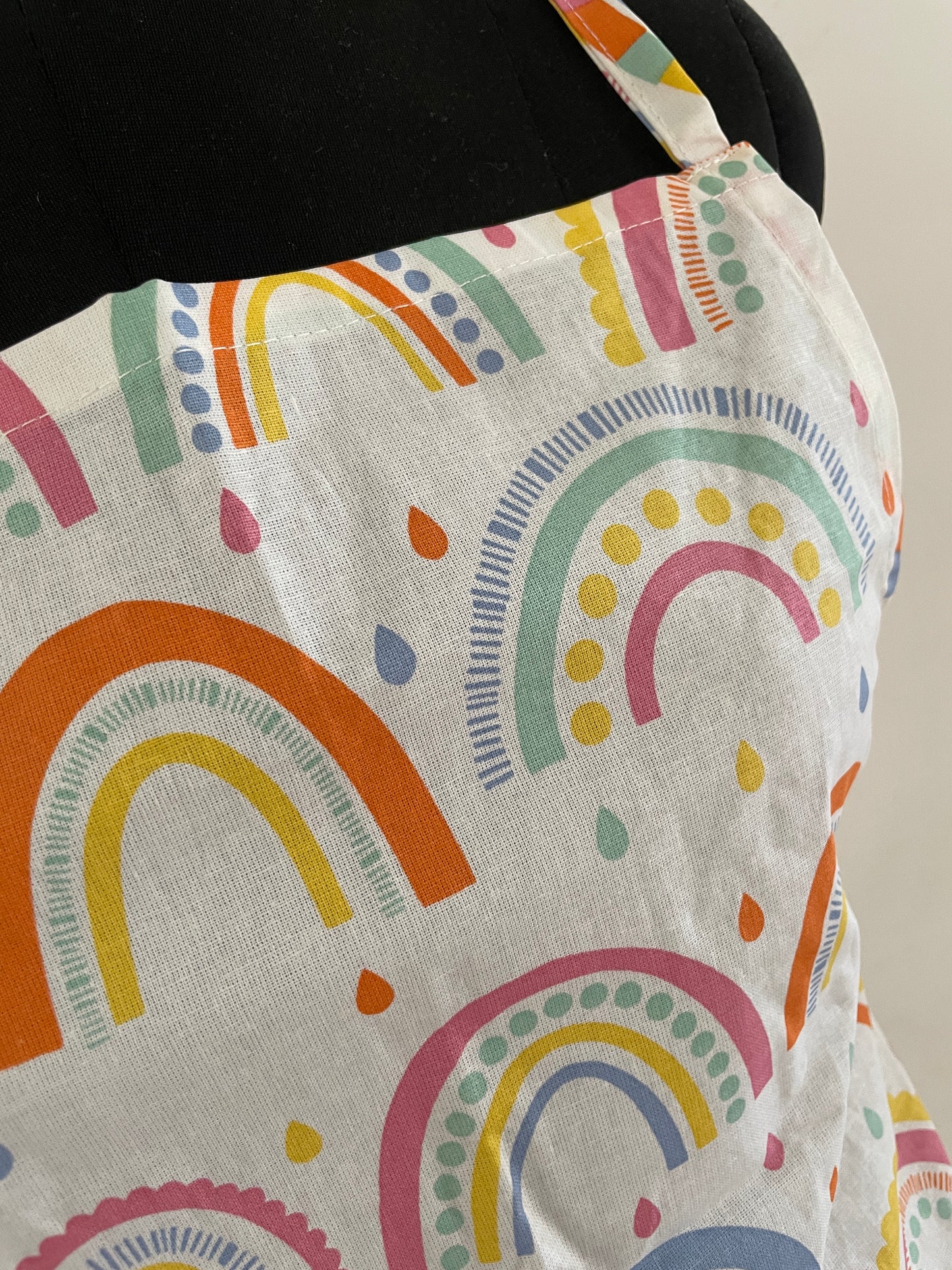 Wax Coated Rainbow waterproof Apron