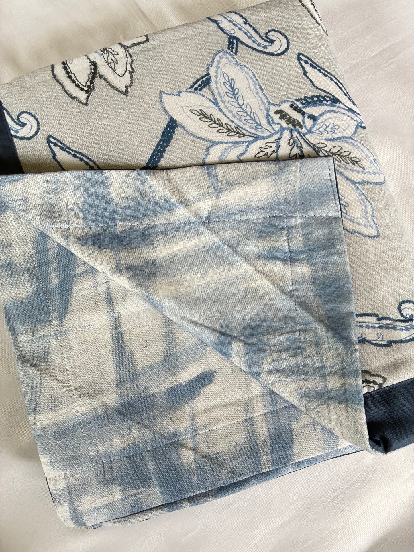 Blue Cotton Double Size Dohar