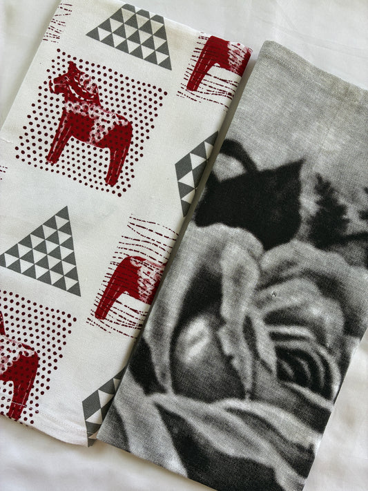 Printed Hand/Lunch Towels (Set of 2 )