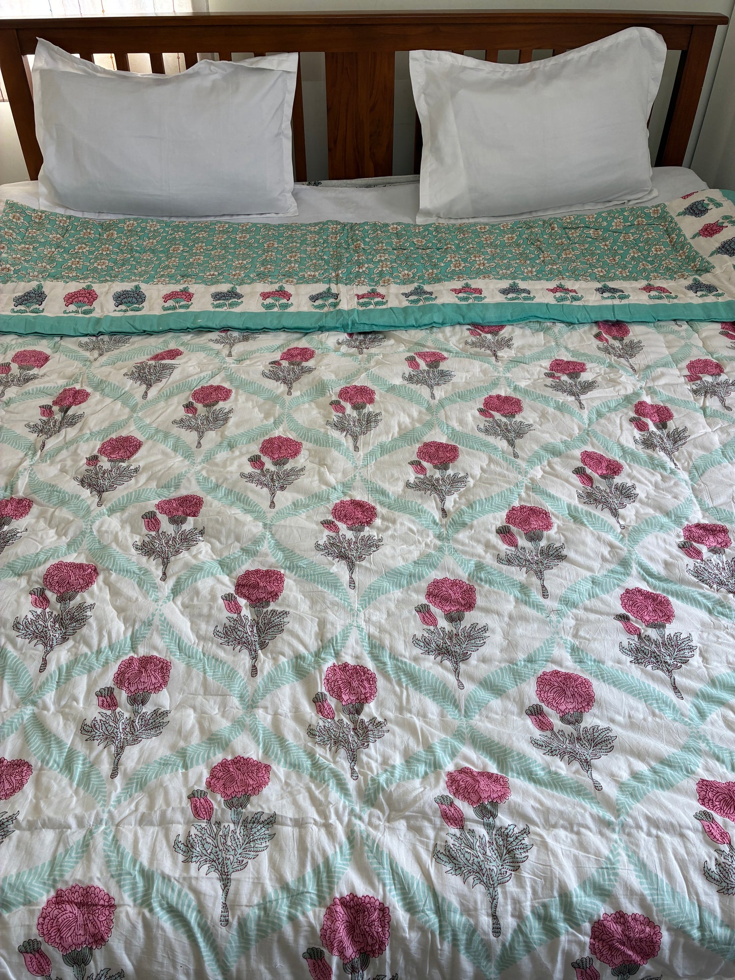 Reversible Cotton Double Quilts