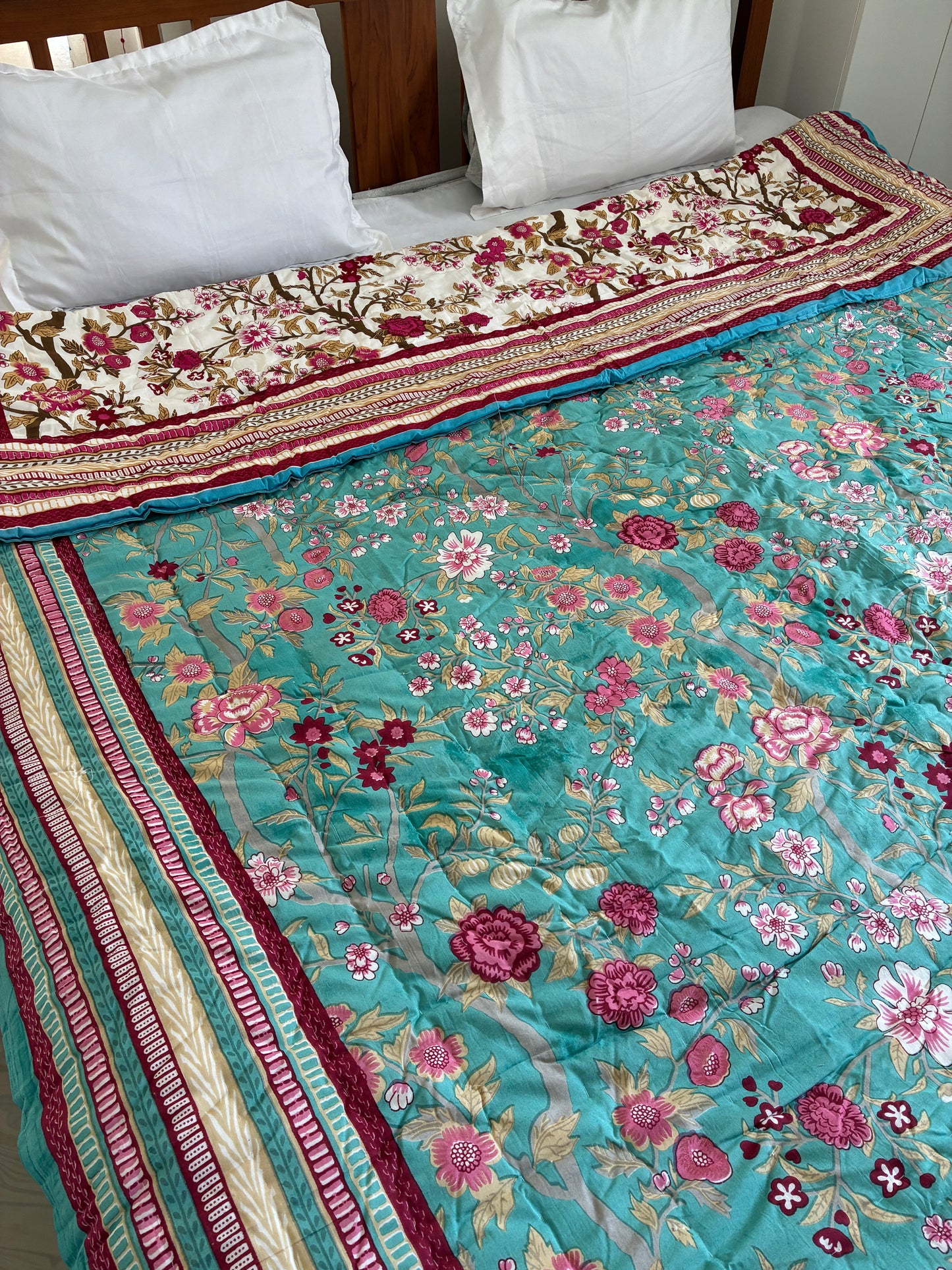 Reversible Cotton Double Quilts