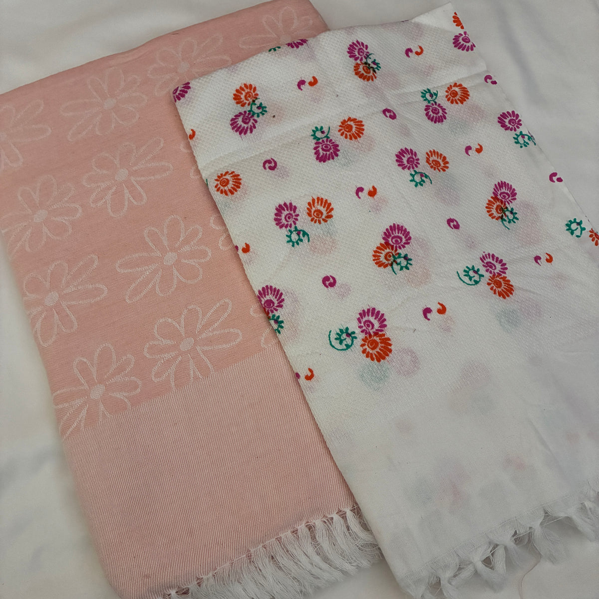 Cotton Single Blanket with Free Towel