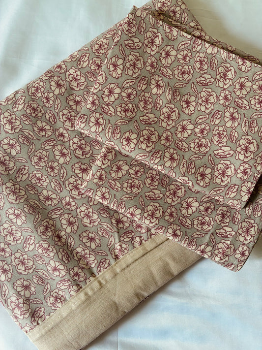 Floral Queen Size bedspread 90x100 inches