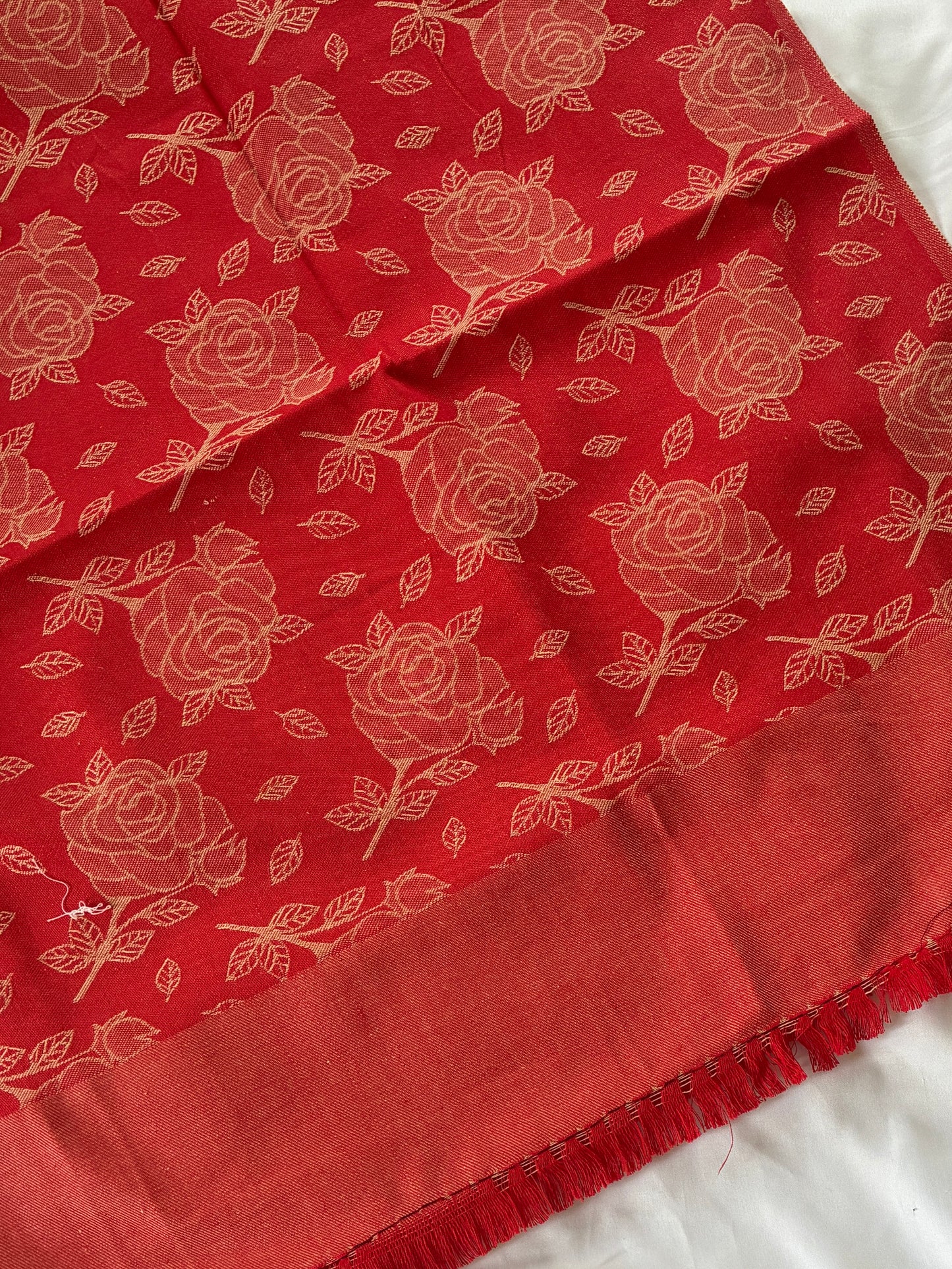 Red Rose Blanket / Throw