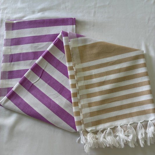 Extra Long Cotton Bath Towel