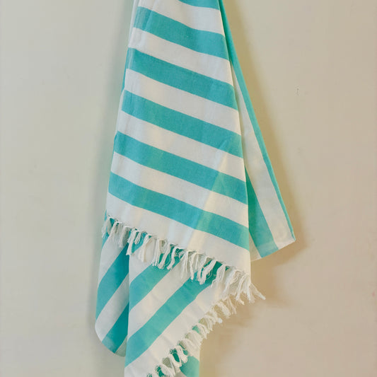 Blue Bamboo Bath Towels