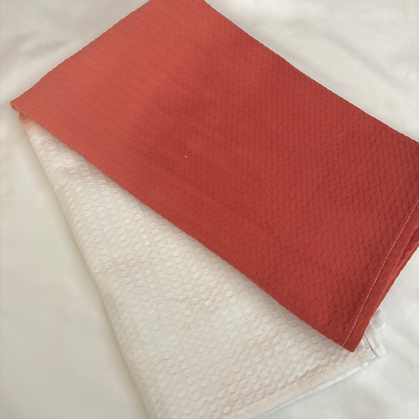 Rust Orange Ombre Premium Cotton Bath Towels