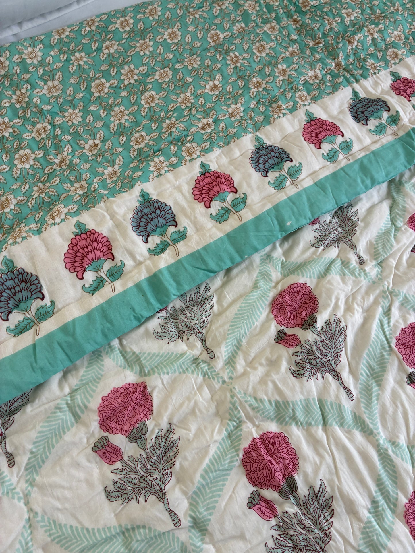 Reversible Cotton Double Quilts