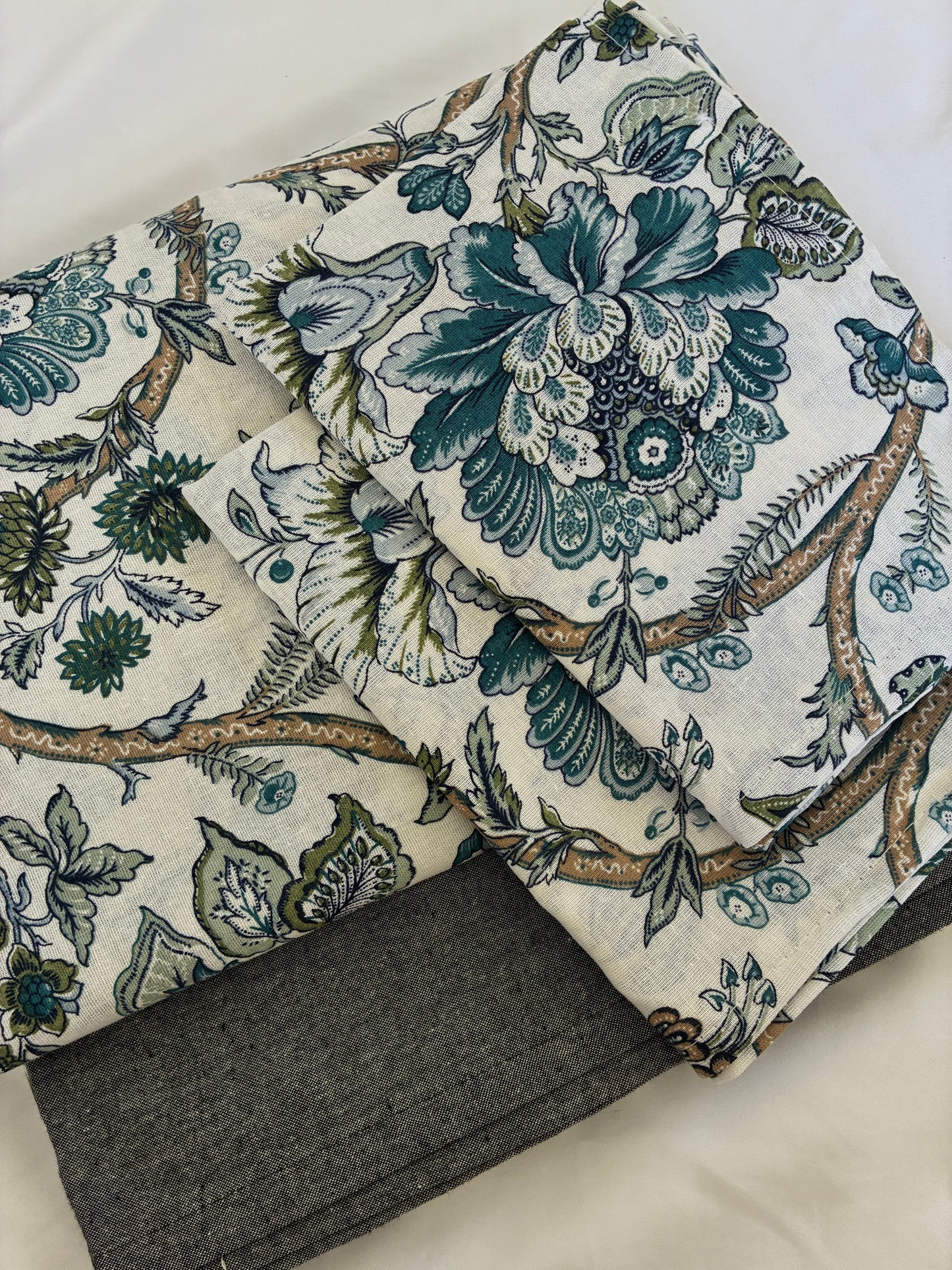 King Size Cotton Bedspread 100x110 inches