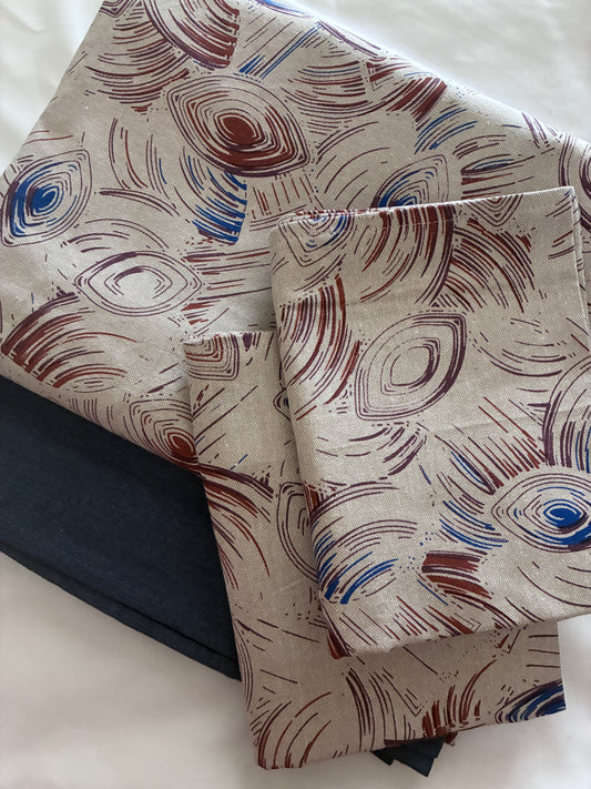 King Size Cotton Bedspread 100x110 in