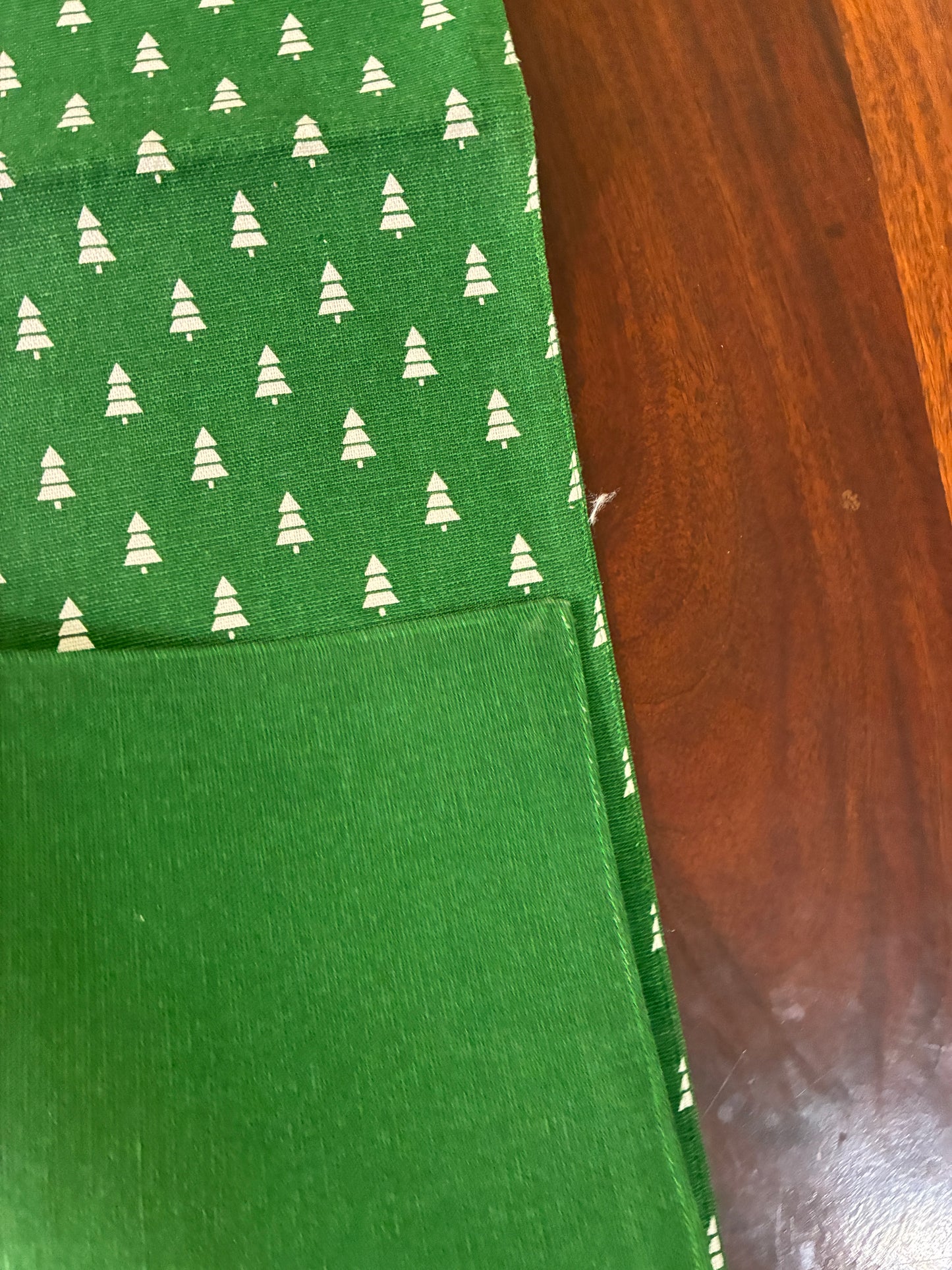 Christmas Tree Table Runner 6 ft long