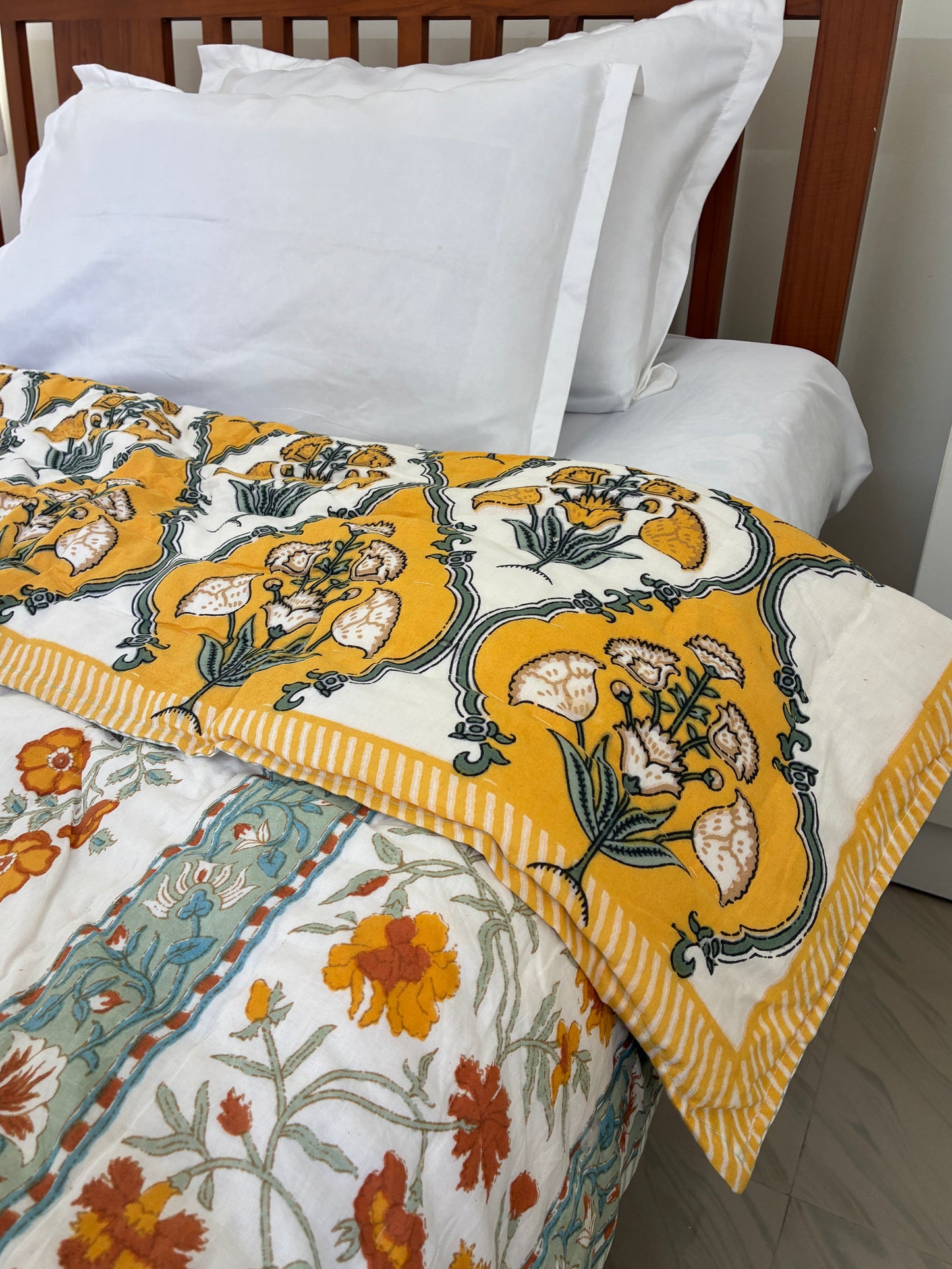 Reversible Cotton Double Quilts