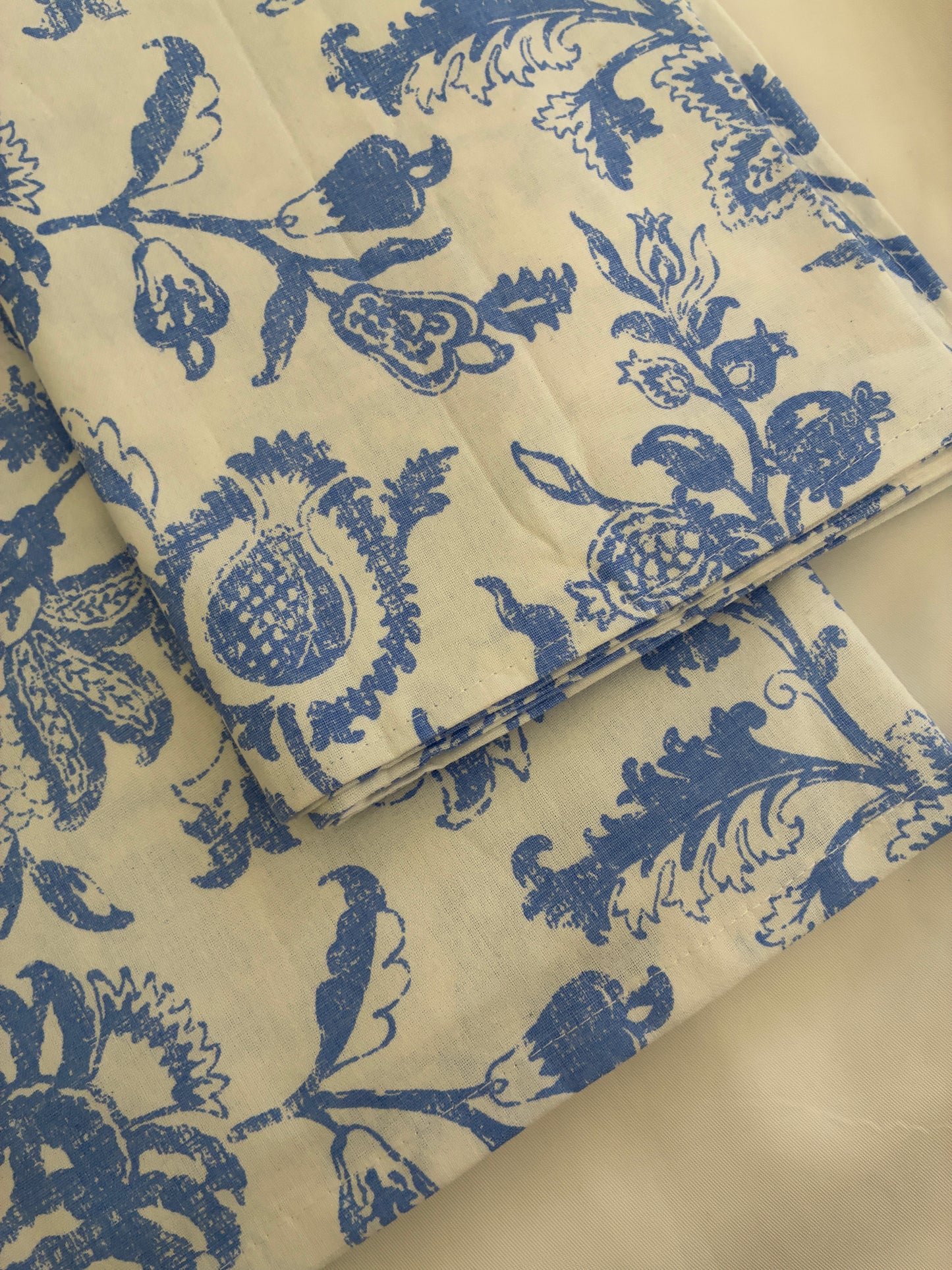 Single Size Cotton Bedspread with 1 Pillow Cover 60 x 90 in