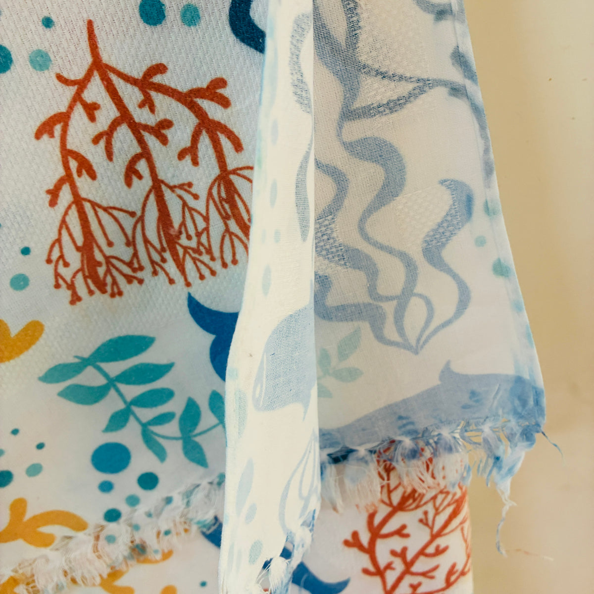 Marine printed Cotton Bath Towels