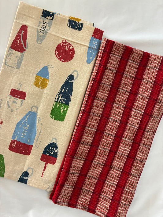 Printed Hand/Lunch Towels (Set of 2 )