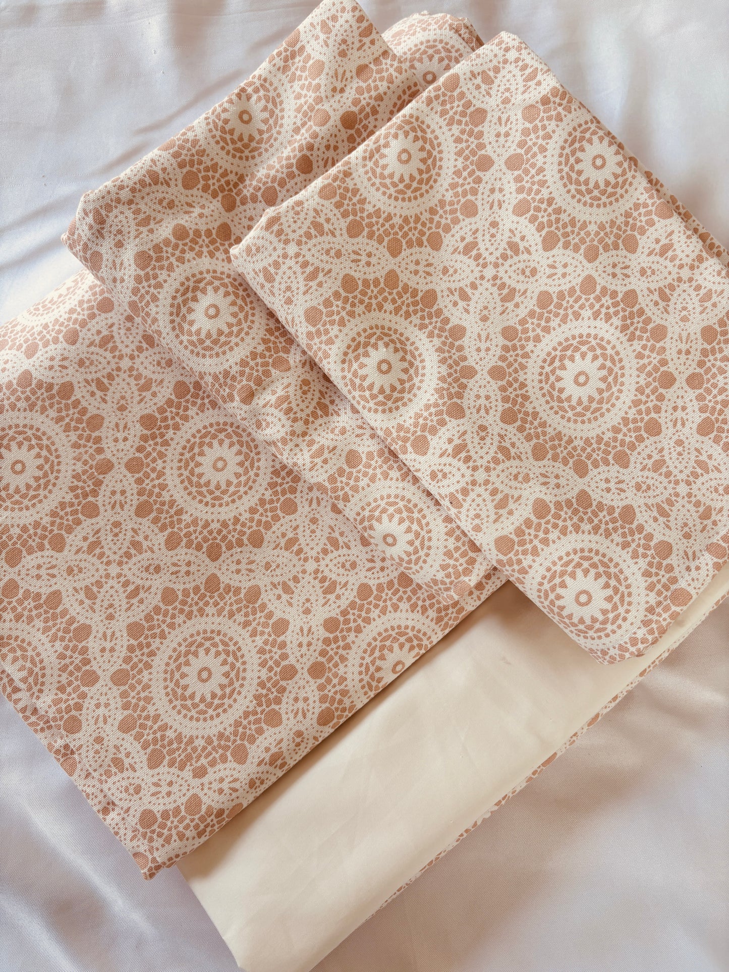 King Size Cotton Bedspread 100x110 inches