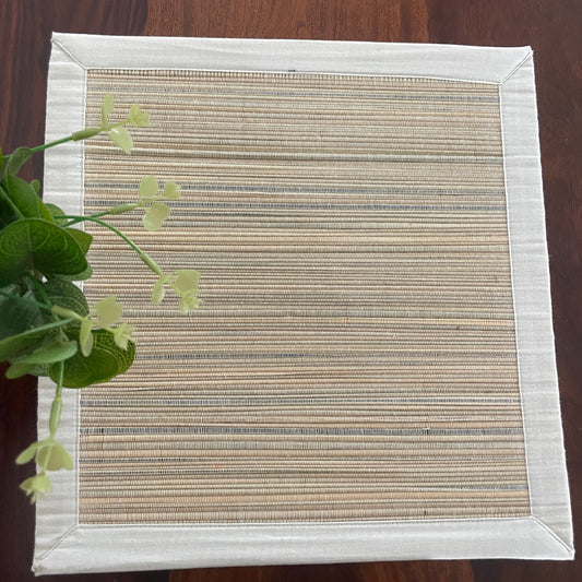 Square Bamboo Placemats Set of 2