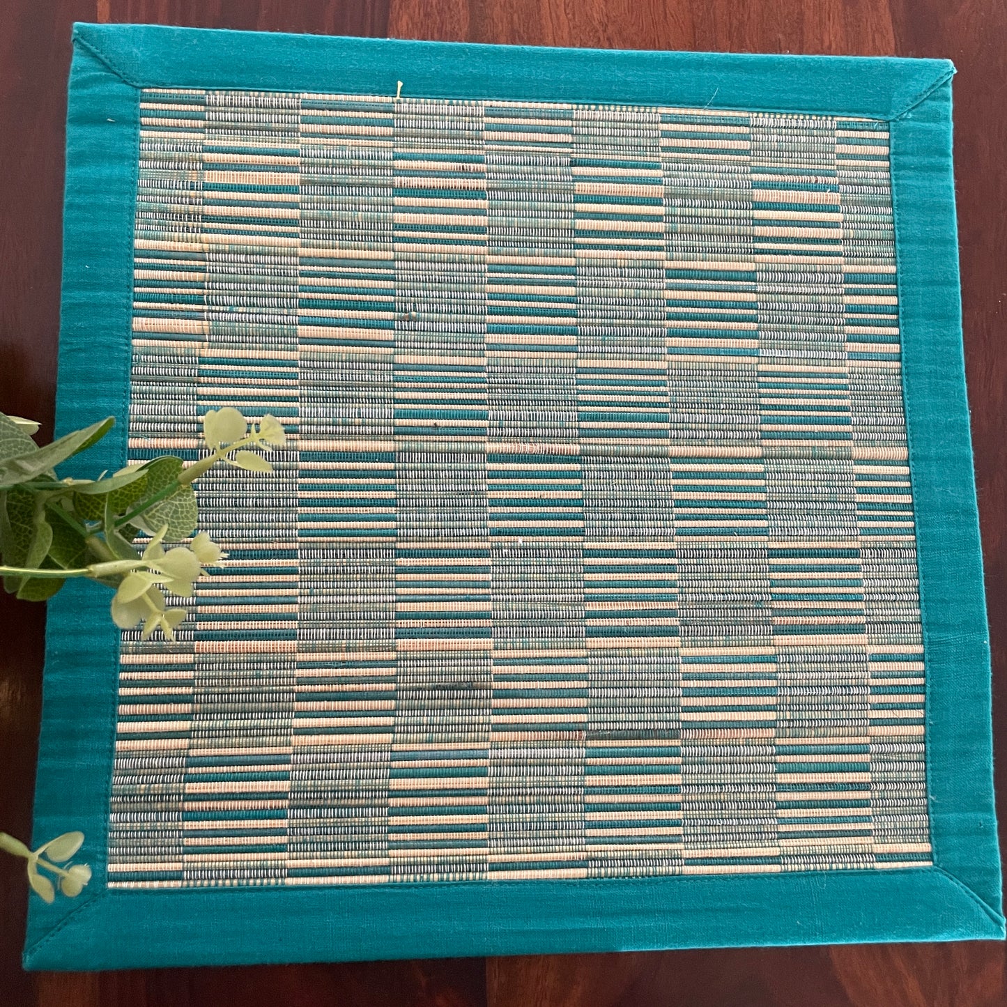 Square Bamboo Placemats Set of 2