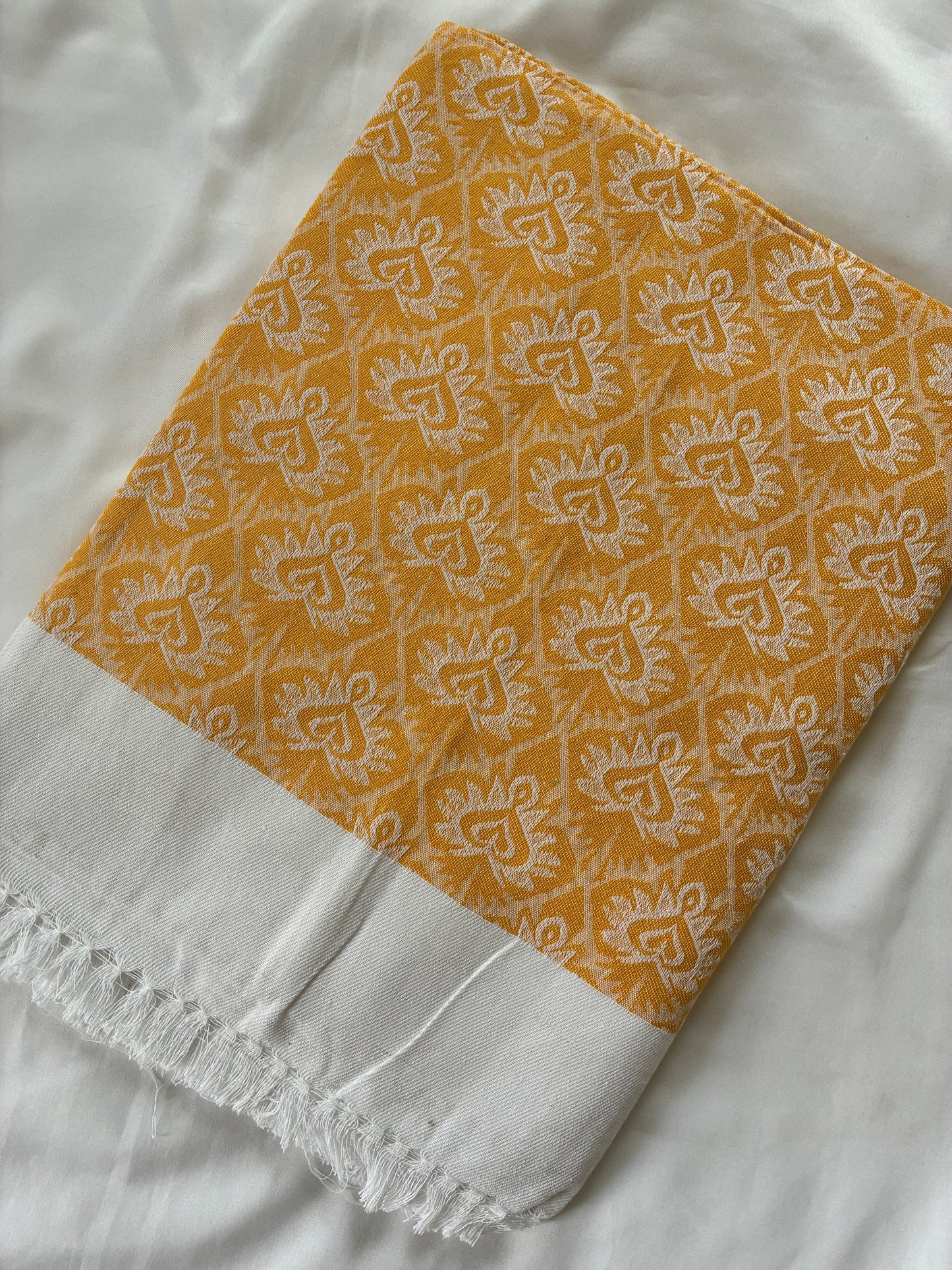 Yellow Single Size Blanket / Throw