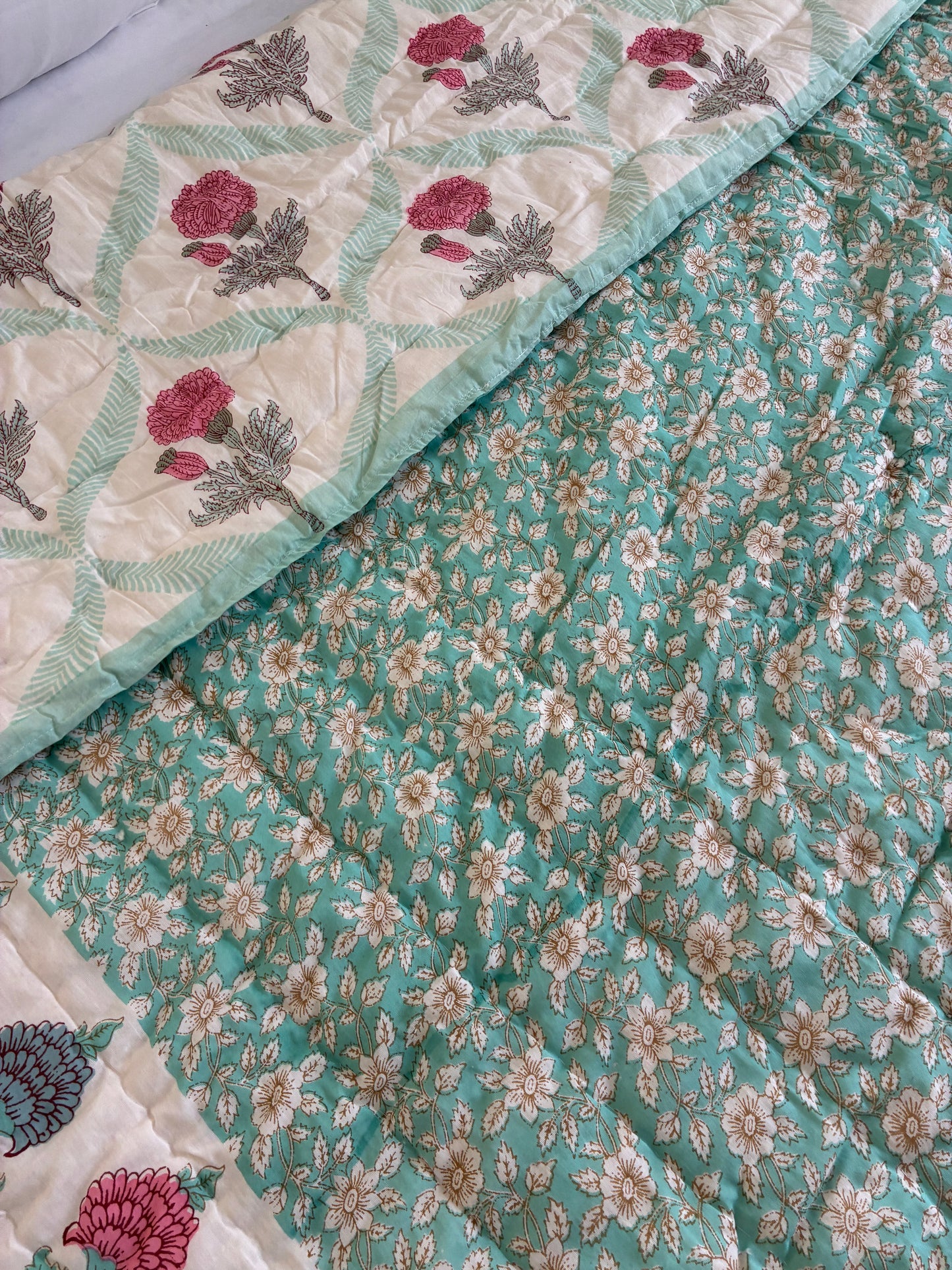 Reversible Cotton Double Quilts