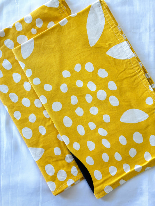 Yellow Cotton Pillow Covers