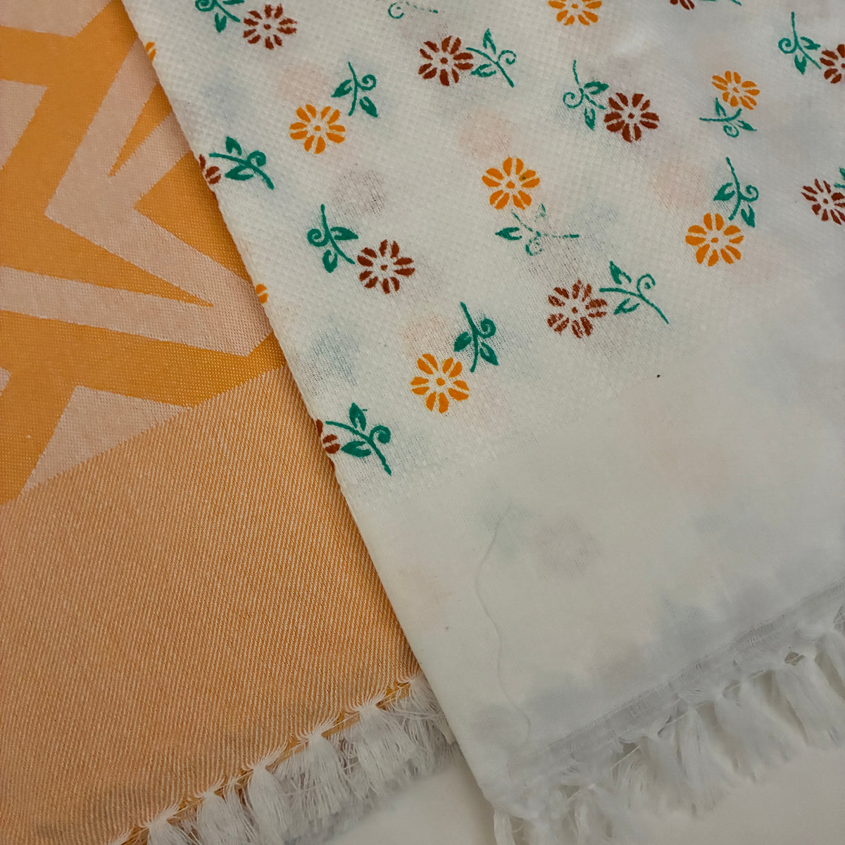 Cotton Single Blanket with Free Towel