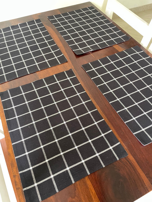 Floral Dining Table Mats ( Set Of 6 )