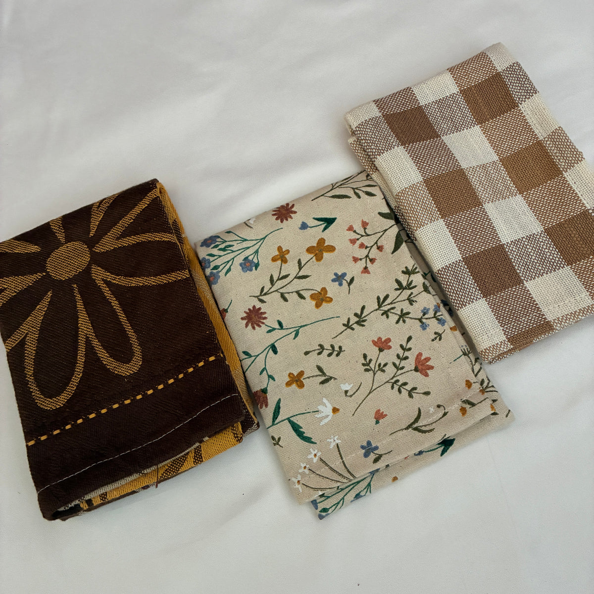 Printed Hand/Lunch Towels (Set of 3)
