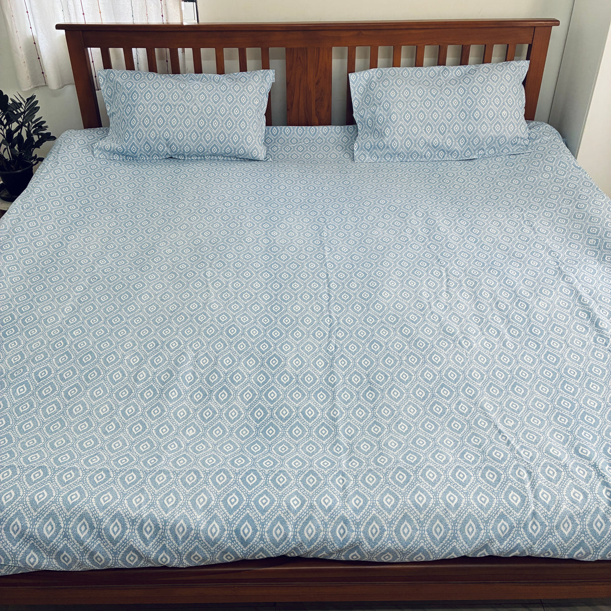 King Size Cotton Bedspread 100x110 inches