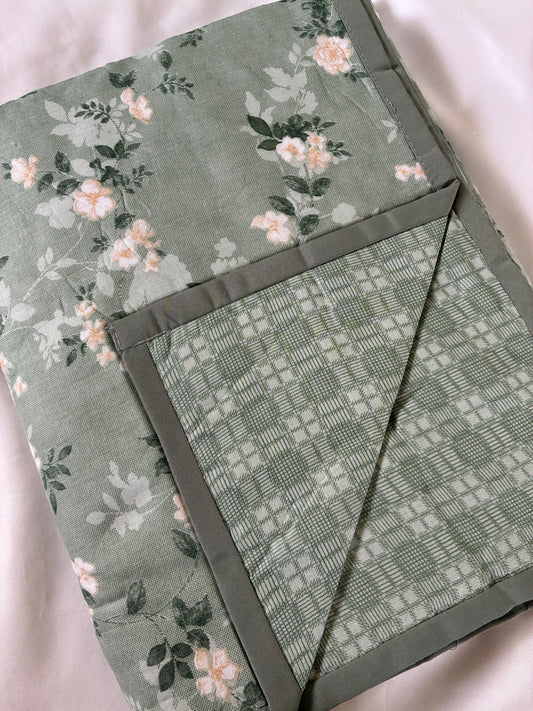 Floral Single Size Cotton Dohar