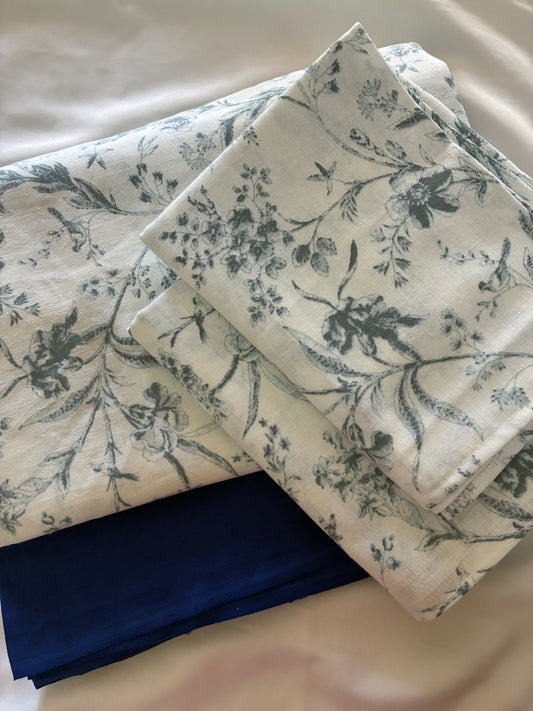 King Size Cotton Bedspread 100x110 in