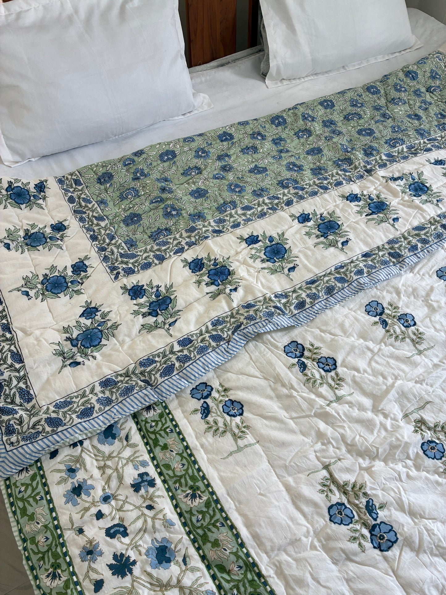 Reversible Cotton Double Quilts