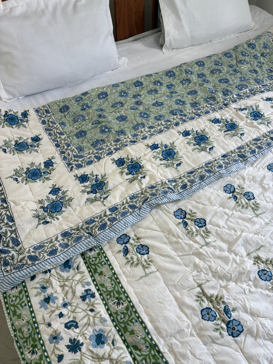 Reversible Cotton Double Quilts