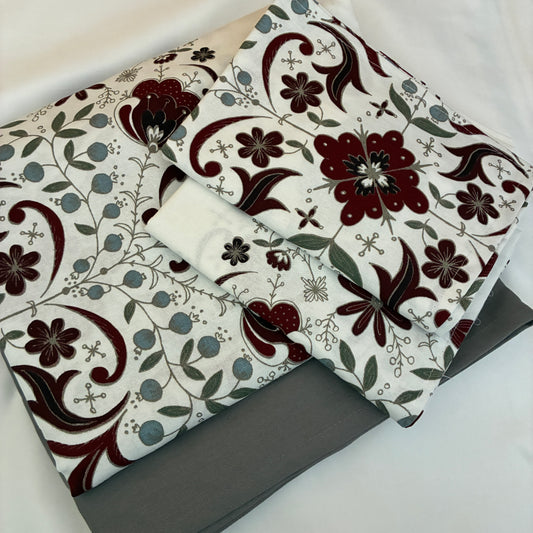 King Size Cotton Bedspread 100x110 in