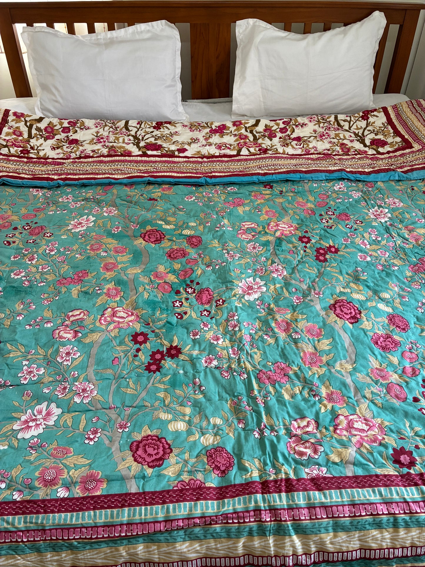 Reversible Cotton Double Quilts