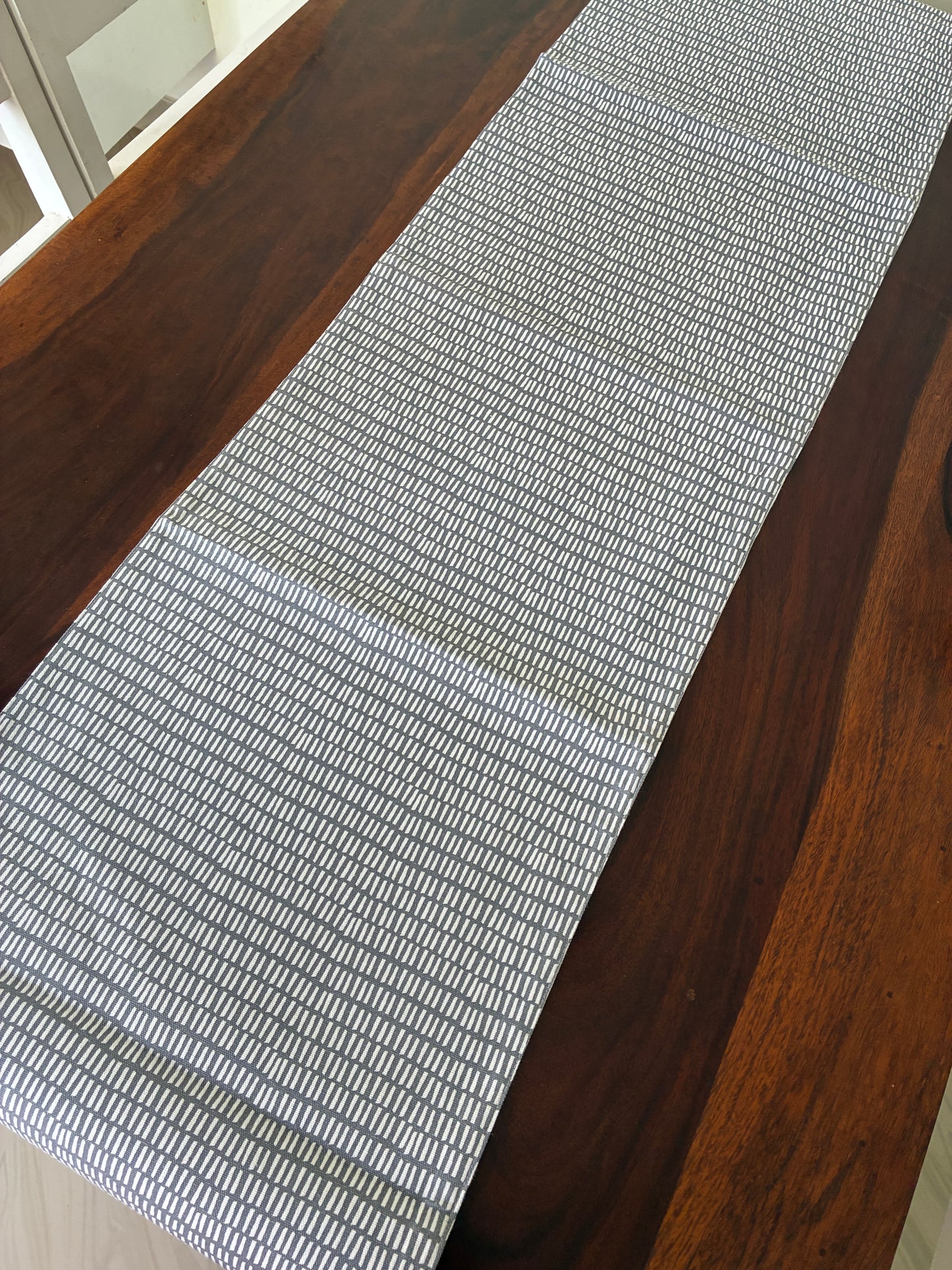 Abstract Table Runner 7 ft long