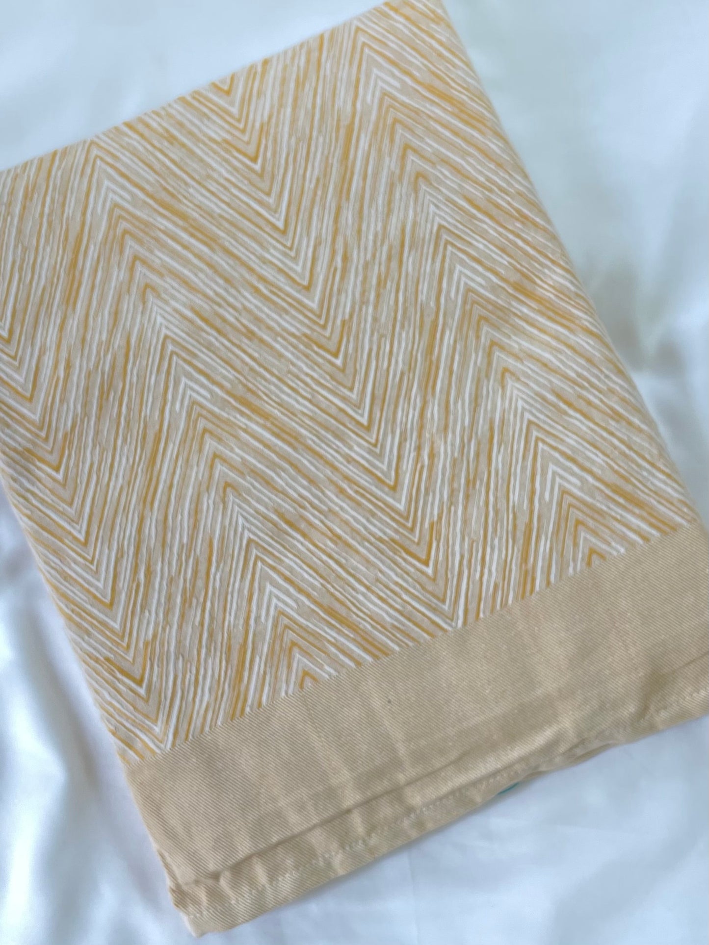 Dual Tone Cotton Blanket / Throw
